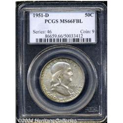 1951-D[50C] MS66 Full Bell Lines PCGS.