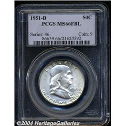 1951-D[50C] MS66 Full Bell Lines PCGS.