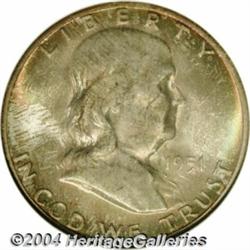 1951-S[50C] MS66 Full Bell Lines NGC.