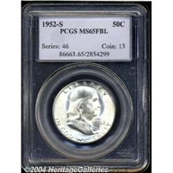 1952-S[50C] MS65 Full Bell Lines PCGS.