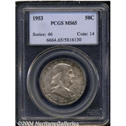 1953[50C] MS65 PCGS.
