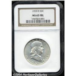 1953-D[50C] MS65 Full Bell Lines NGC.