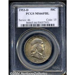 1953-D[50C] MS66 Full Bell Lines PCGS.
