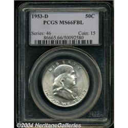 1953-D[50C] MS66 Full Bell Lines PCGS.