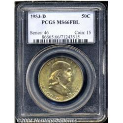 1953-D[50C] MS66 Full Bell Lines PCGS.