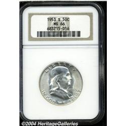 1953-S[50C] MS66 NGC.