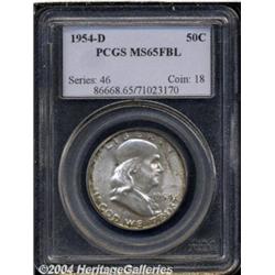 1954-D[50C] MS65 Full Bell Lines PCGS.