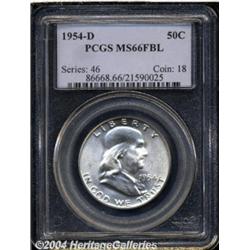 1954-D[50C] MS66 Full Bell Lines PCGS.