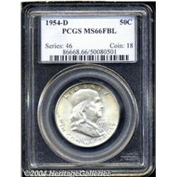 1954-D[50C] MS66 Full Bell Lines PCGS.