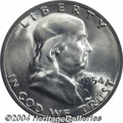 1954-S[50C] MS66 Full Bell Lines PCGS.