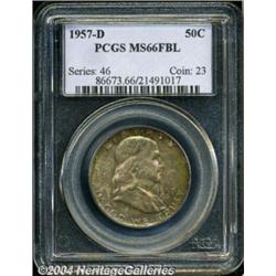 1957-D[50C] MS66 Full Bell Lines PCGS.