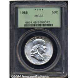 1958[50C] MS65 PCGS.