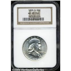 1959-D[50C] MS65 Full Bell Lines NGC.