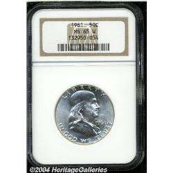 1961[50C] MS65 W NGC.
