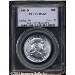 1961-D[50C] MS65 PCGS.