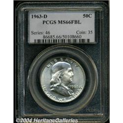 1963-D[50C] MS66 Full Bell Lines PCGS.