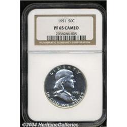 1951[50C] PR65 Cameo NGC.