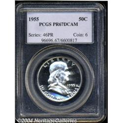 1955[50C] PR67 Deep Cameo PCGS.
