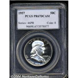 1957[50C] PR67 Deep Cameo PCGS.