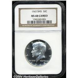 1965[50C] SMS MS68 Cameo NGC.