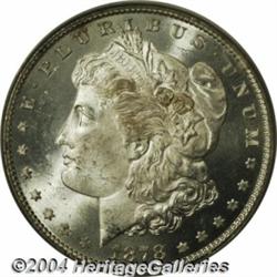 1878 7TF[S$1] Reverse of 1879 MS65 PCGS.