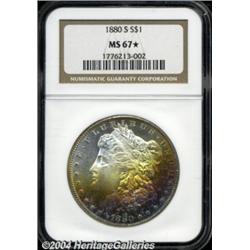 1880-S[S$1] MS67 [S NGC.