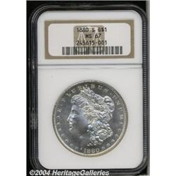 1880-S[S$1] MS67 NGC.