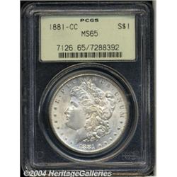 1881-CC[S$1] MS65 PCGS.