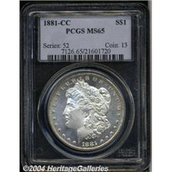 1881-CC[S$1] MS65 PCGS.