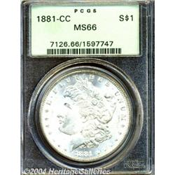 1881-CC[S$1] MS66 PCGS.