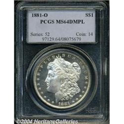 1881-O[S$1] MS64 Deep Mirror Prooflike PCGS.