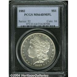 1882[S$1] MS64 Deep Mirror Prooflike PCGS.