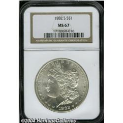 1882-S[S$1] MS67 NGC.