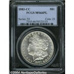 1883-CC[S$1] MS66 Prooflike PCGS.