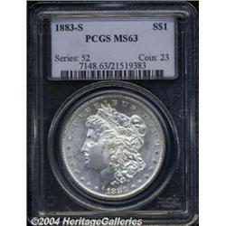 1883-S[S$1] MS63 PCGS.