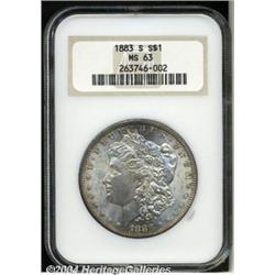 1883-S[S$1] MS63 NGC.