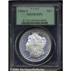 1884-O[S$1] MS66 Deep Mirror Prooflike PCGS.