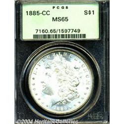 1885-CC[S$1] MS65 PCGS.
