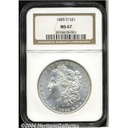1885-O[S$1] MS67 NGC.