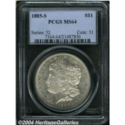 1885-S[S$1] MS64 PCGS.