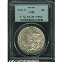 1886-O[S$1] MS60 PCGS.