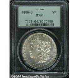 1886-S[S$1] MS64 PCGS.