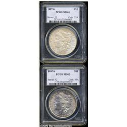 1887/6[S$1] MS61 PCGS,