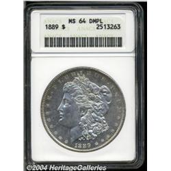 1889[S$1] MS64 Deep Mirror Prooflike ANACS.