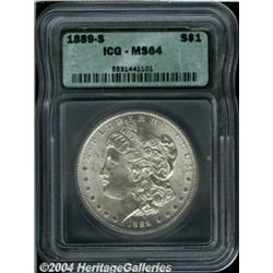 1889-S[S$1] MS64 ICG.