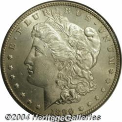 1890-CC[S$1] Tail Bar MS62 PCGS.