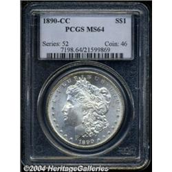 1890-CC[S$1] MS64 PCGS.