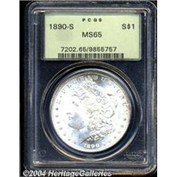 1890-S[S$1] MS65 PCGS.