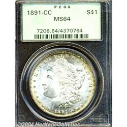 1891-CC[S$1] MS64 PCGS.