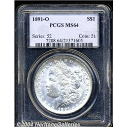 1891-O[S$1] MS64 PCGS.